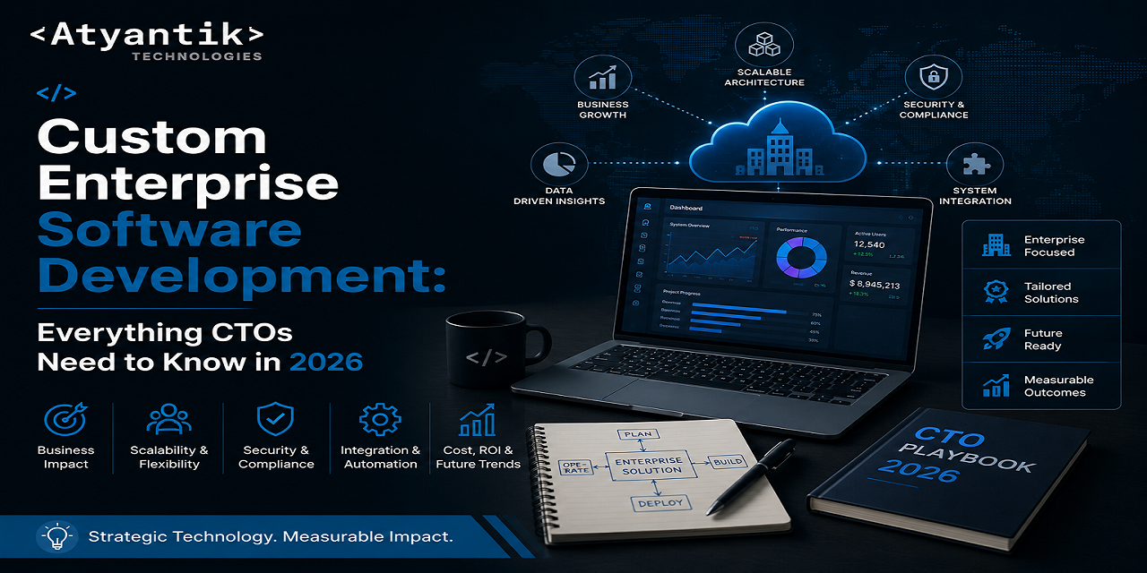 Custom Enterprise Software Development Everything CTOs Need to Know in 2026 